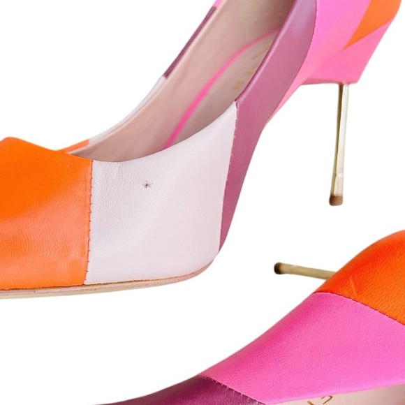 Kurt Geiger London Colorblock Women's Stiletto Heels 38.5 - Picture 6 of 10